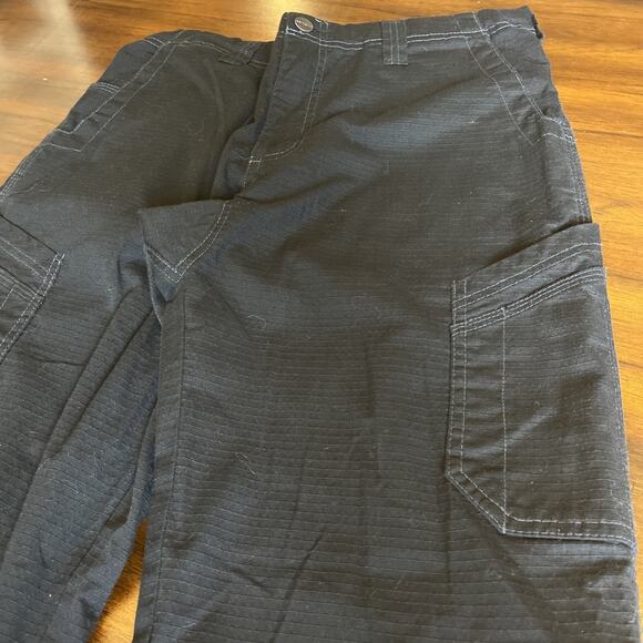 Carhartt Women's Rugged Flex Loose Fit Pants Black Size M Work Utility Pockets - Picture 7 of 12